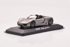 Porsche 918 Spyder Šedá Metalíza Minichamps 1:43 WAP0201910B Kov – obrázek 2 z 4