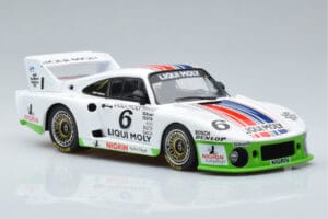 Porsche 935J #6 Liqui Moly Spa-Francorchamps DRM 1980 MCG 1:18 MCG18804R Kov – obrázek 4 z 6