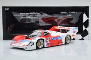 Porsche 956K Grand Prix Preston Henn T-Bird Swap Shop #47 D. Galica / D. Sutherland / P. Henn Brands Hatch 1000km 1983 Minich – obrázek 6 z 6
