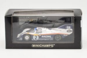 Porsche 956K #2 D. Bell / S. Bellof Winner 1000km of Fuji 1983 Minichamps 1:43 SBC009 Kov – obrázek 4 z 4