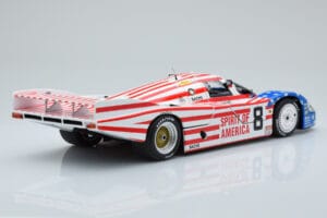 Porsche 956L Spirit of America #8 G. Follmer / J. Morton / K. Miller 24 Hours of Le Mans 1986 Minichamps 1:18 180866508 Kov – obrázek 3 z 8