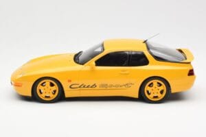 Porsche 968 Clubsport Žlutý GT Spirit 1:18 GT129 Pryskyřice – obrázek 3 z 6