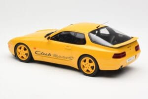 Porsche 968 Clubsport Žlutý GT Spirit 1:18 GT129 Pryskyřice – obrázek 5 z 6