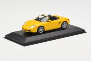 Porsche Boxster 986 Žlutý Minichamps 1:43 400062072 Kov – obrázek 2 z 4