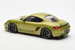 Porsche Cayman R 987 Peridot Metallic GT Spirit 1:18 GT425 Pryskyřice – obrázek 5 z 6