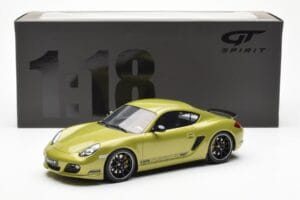 Porsche Cayman R 987 Peridot Metallic GT Spirit 1:18 GT425 Pryskyřice – obrázek 6 z 6
