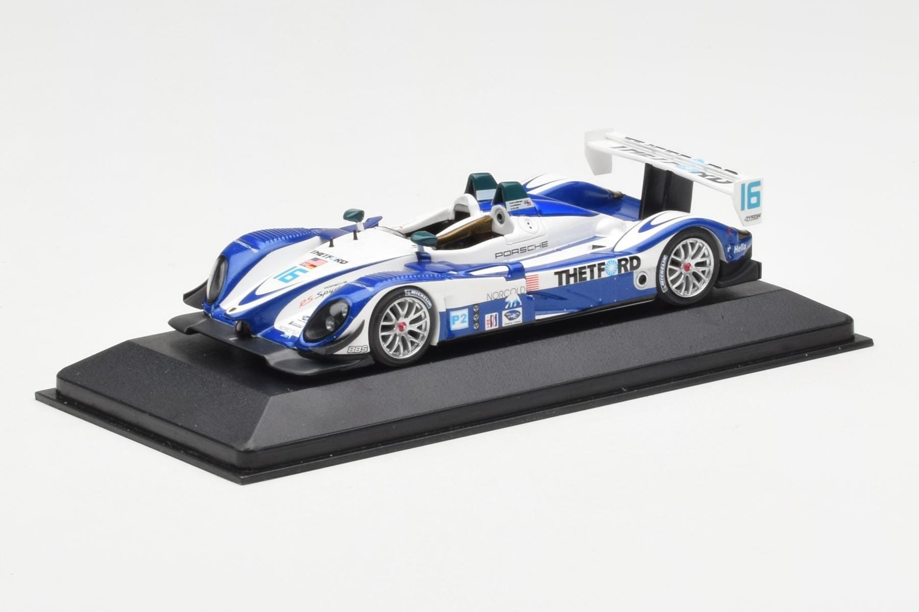Porsche RS Spyder Thetford #16 Utah GP ALMS 2007 Minichamps 1:43 400076616 Kov – obrázek 2 z 4