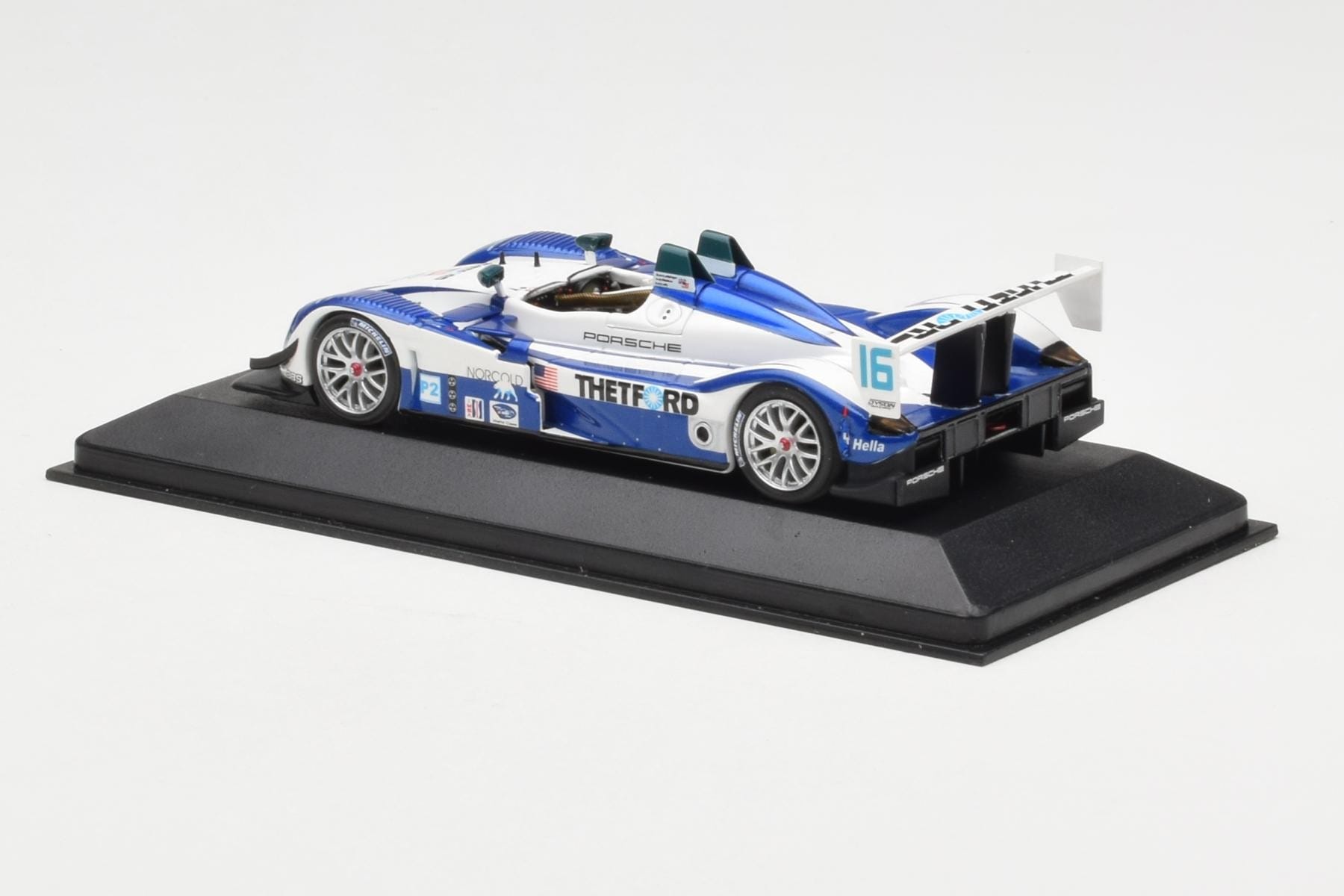 Porsche RS Spyder Thetford #16 Utah GP ALMS 2007 Minichamps 1:43 400076616 Kov – obrázek 3 z 4