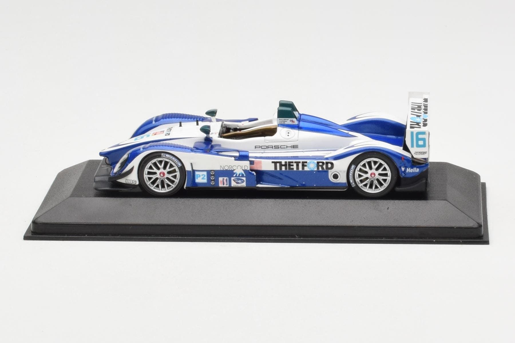 Porsche RS Spyder Thetford #16 Utah GP ALMS 2007 Minichamps 1:43 400076616 Kov