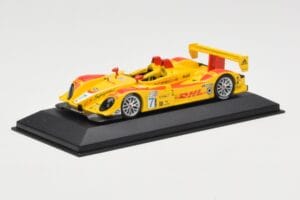 Porsche RS Spyder DHL #7 R. Dumas / T. Bernhard Winner Long Beach GP ALMS 2007 Minichamps 1:43 400076607 Kov – obrázek 2 z 4