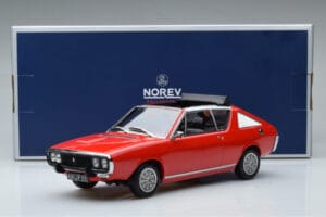 Renault 17 Gordini Decouvrable Červený Norev 1:18 185371 Kov – obrázek 6 z 6