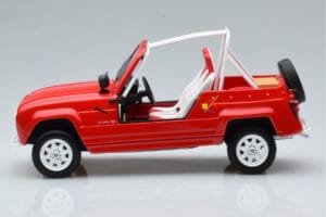 Renault 4L JP4 Červený Otto 1:18 OT998 Pryskyřice – obrázek 3 z 6