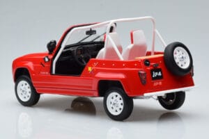 Renault 4L JP4 Červený Otto 1:18 OT998 Pryskyřice – obrázek 5 z 6