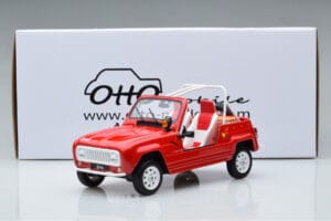 Renault 4L JP4 Červený Otto 1:18 OT998 Pryskyřice – obrázek 6 z 6
