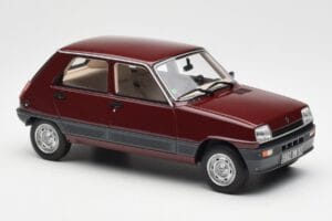 Renault 5 GTL Bordeaux Červený Otto 1:18 OT1059 Pryskyřice – obrázek 4 z 6