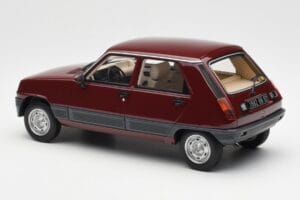 Renault 5 GTL Bordeaux Červený Otto 1:18 OT1059 Pryskyřice – obrázek 5 z 6