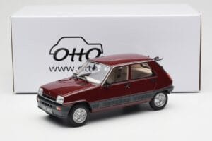 Renault 5 GTL Bordeaux Červený Otto 1:18 OT1059 Pryskyřice – obrázek 6 z 6