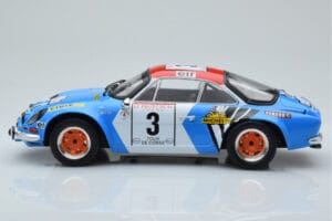 Alpine A110 #3 B. Darniche / A. Mahe Tour de Corse 1973 IXO 1:18 18RMC062B Kov – obrázek 3 z 6