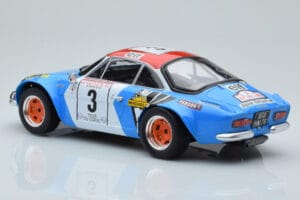 Alpine A110 #3 B. Darniche / A. Mahe Tour de Corse 1973 IXO 1:18 18RMC062B Kov – obrázek 5 z 6