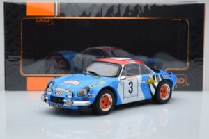 Alpine A110 #3 B. Darniche / A. Mahe Tour de Corse 1973 IXO 1:18 18RMC062B Kov – obrázek 6 z 6