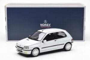 Renault Clio 16S Bílý Norev 1:18 185251 Kov – obrázek 8 z 8