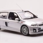 Renault Clio V6 Phase 1 Stříbrný Otto 1:18 - image 4 of 6