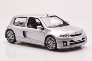 Renault Clio V6 Phase 1 Stříbrný Otto 1:18 OT1034 Pryskyřice – obrázek 4 z 6