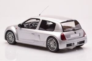 Renault Clio V6 Phase 1 Stříbrný Otto 1:18 OT1034 Pryskyřice – obrázek 5 z 6