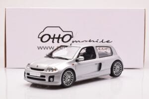 Renault Clio V6 Phase 1 Stříbrný Otto 1:18 OT1034 Pryskyřice – obrázek 6 z 6