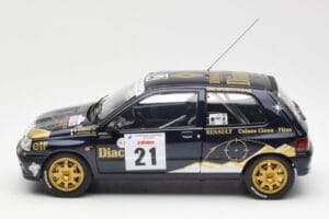 Renault Clio Williams DIAC #21 Jordan / Boyere Tour de Corse 1993 Norev 1:18 185228 Kov – obrázek 4 z 8