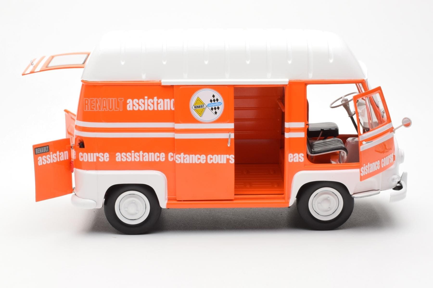 Renault Estafette Oranžový Assistance Course Norev 1:18 185123 Kov – obrázek 5 z 10