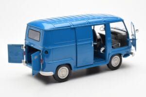 Renault Estafette Saviem Modrý Norev 1:18 185122 Kov – obrázek 2 z 11