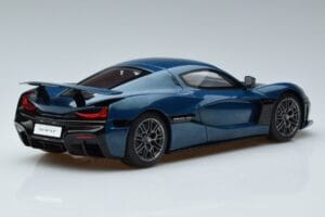 Rimac Nevera Modrý GT Spirit 1:18 GT405 Pryskyřice – obrázek 2 z 6