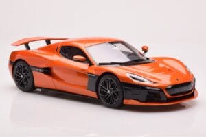Rimac Nevera Oranžový GT Spirit 1:18 GT880 Pryskyřice – obrázek 4 z 6
