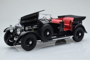 Rolls-Royce Phantom I Kabriolet Černý Kyosho 1:18 08931BK Kov – obrázek 2 z 8