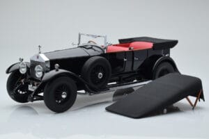 Rolls-Royce Phantom I Kabriolet Černý Kyosho 1:18 08931BK