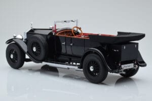 Rolls-Royce Phantom I Kabriolet Černý Kyosho 1:18 08931BK Kov – obrázek 7 z 8