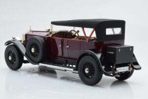 Rolls-Royce Phantom I Kabriolet Bordó Červená Kyosho 1:18 08931R Kov – obrázek 6 z 10