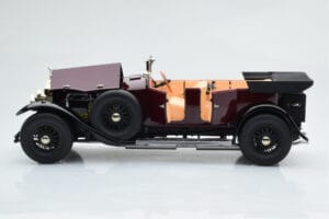 Rolls-Royce Phantom I Kabriolet Bordó Červená Kyosho 1:18 08931R Kov – obrázek 8 z 10