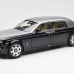 Rolls-Royce Phantom VII EWB Černý a Stříbrný Kyosho 1:18 08841BKS