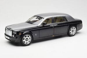 Rolls-Royce Phantom VII EWB Černý a Stříbrný Kyosho 1:18 08841BKS