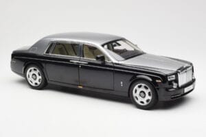 Rolls-Royce Phantom VII EWB Černý a Stříbrný Kyosho 1:18 08841BKS Kov – obrázek 6 z 8
