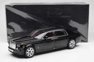 Rolls-Royce Phantom VII EWB Diamond Černý Kyosho 1:18 08841DBK2 Kov – obrázek 8 z 8