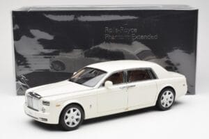 Rolls-Royce Phantom VII EWB English Bílý Kyosho 1:18 08841EW2 Kov – obrázek 8 z 8