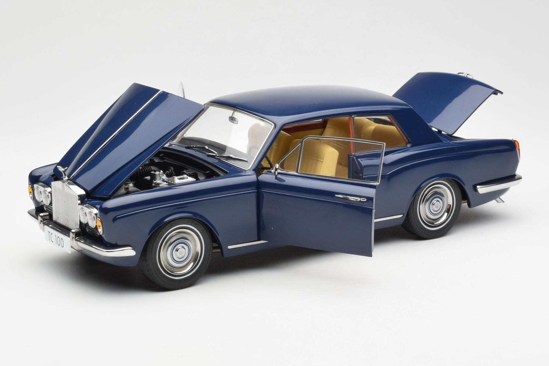 Rolls-Royce Silver Shadow MPW Coupe Oxford Modrý Paragon 1:18 PA-98203L Kov – obrázek 2 z 8
