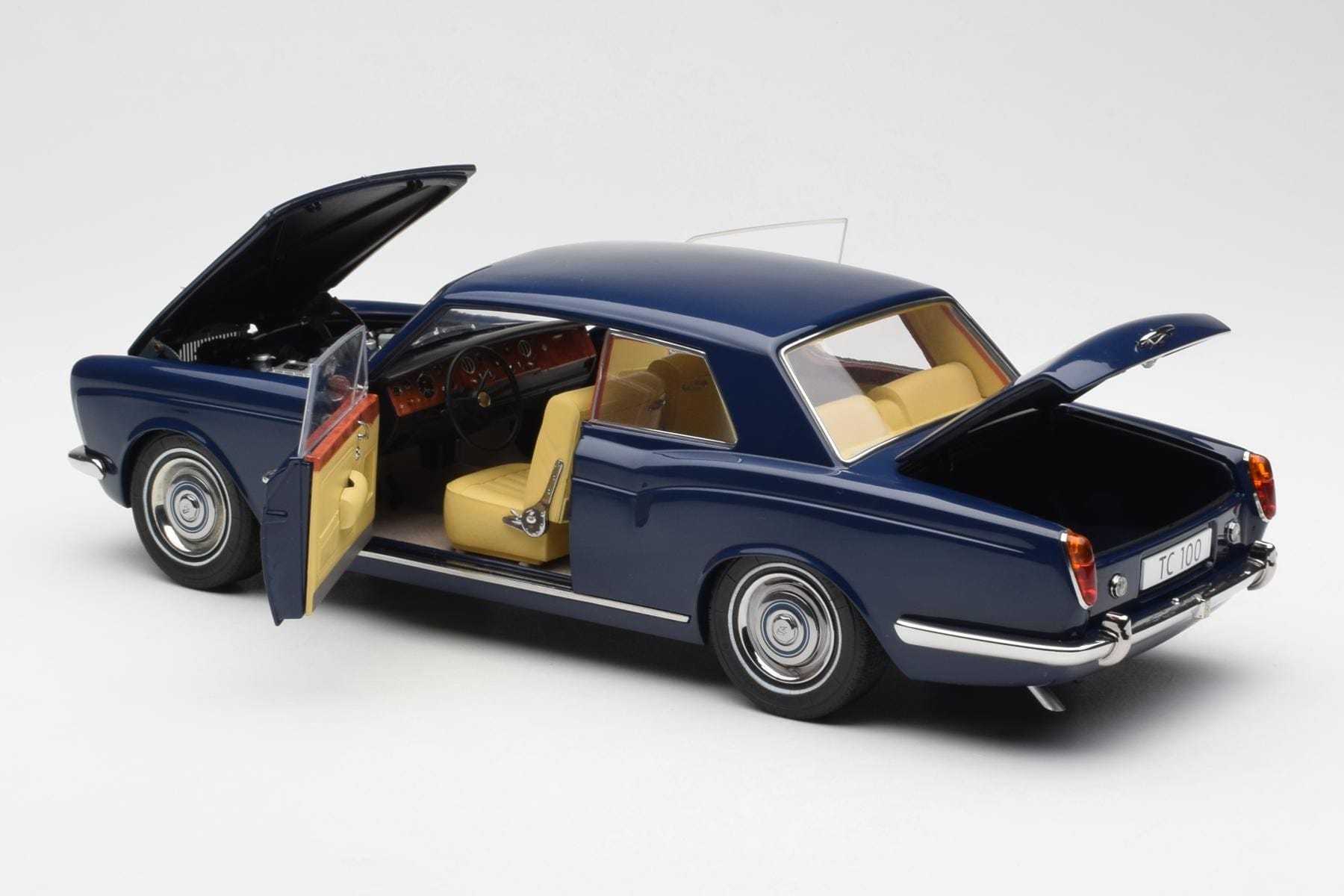 Rolls-Royce Silver Shadow MPW Coupe Oxford Modrý Paragon 1:18 PA-98203L Kov – obrázek 5 z 8