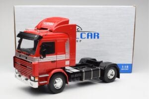 Scania 143M 470 Topline Červený MCG 1:18 MCG18142 Kov – obrázek 8 z 8
