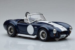 Shelby Cobra 427 S/C Tmavě Modrý Kyosho 1:18 08048DBL Kov – obrázek 5 z 9