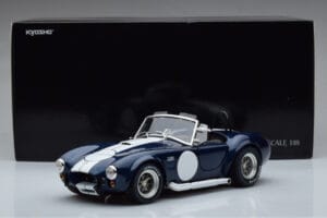 Shelby Cobra 427 S/C Tmavě Modrý Kyosho 1:18 08048DBL Kov – obrázek 9 z 9