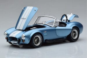 Shelby Cobra 427 S/C Světle Modrý Kyosho 1:18 08048SBL Kov – obrázek 2 z 9